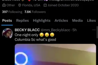 Mrs.Becky Blacc The HEADHUNTER🤤 💜 Sexy Black Trans Barbie🏳‍⚧️ Facetime Verification Available - Image 5